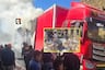 Camión con ánforas y materiales electorales de la ONPE se incendió en Canta