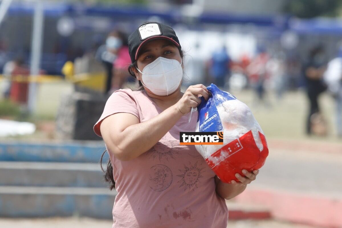Hay elementos de seguridad que debe revisar para canjear con seguridad su pavo. (Isabel Medina / Trome)