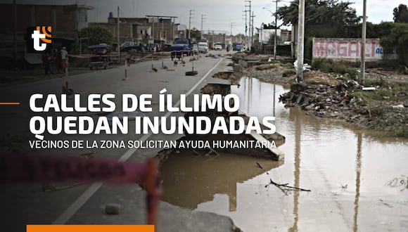 Lambayeque: así quedaron las calles del distrito de Íllimo tras el desborde del río La Leche