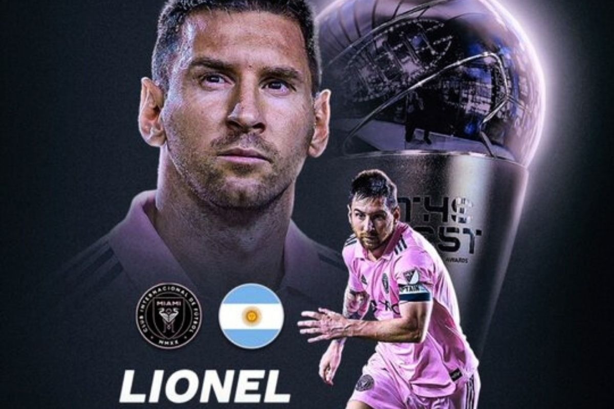 Lionel Messi se impuso ante Haaland y Mbappé en premios entregados por la FIFA (@fifacom)