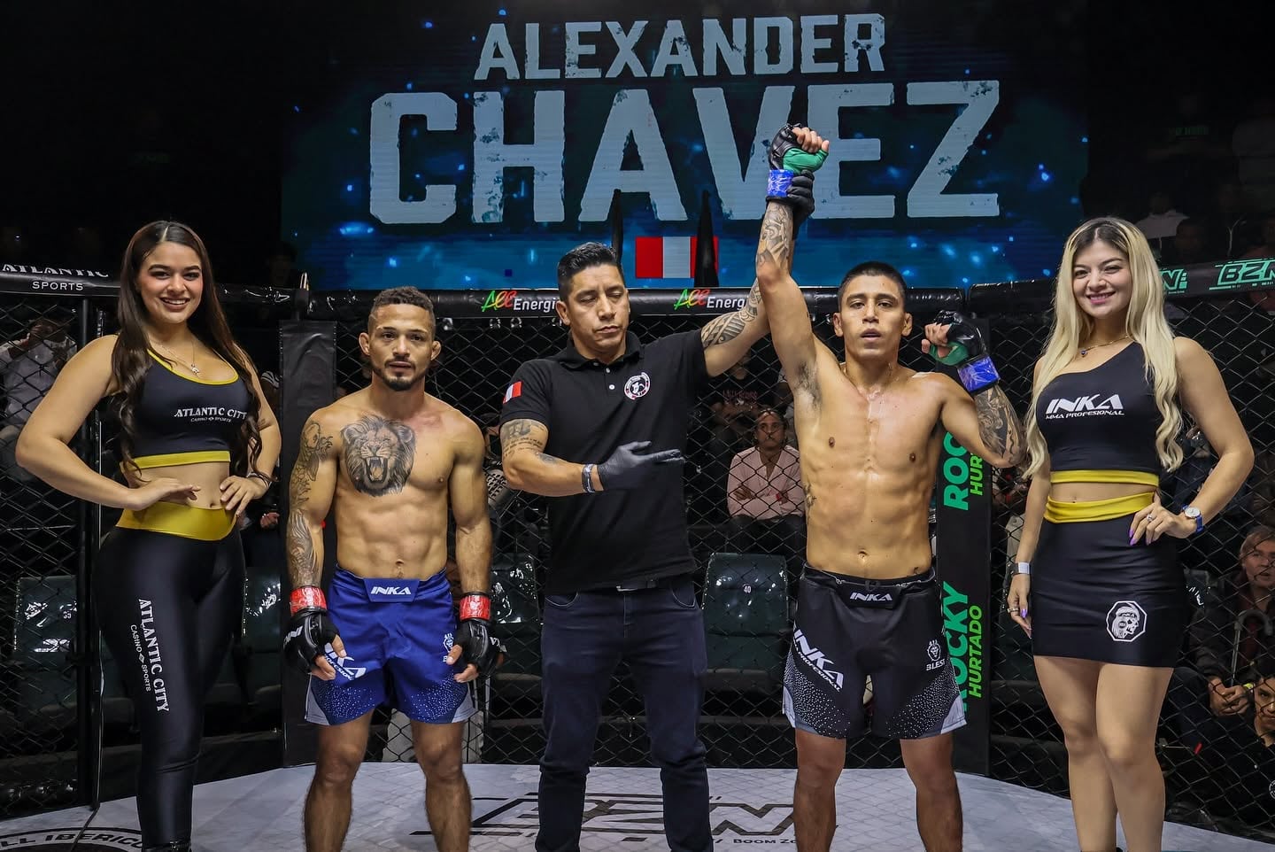 Peleador peruano Alexander Chávez buscará el contrato con UFC este martes en el Dana White's Contender Series. (Facebook Inka Fighting Championship)
