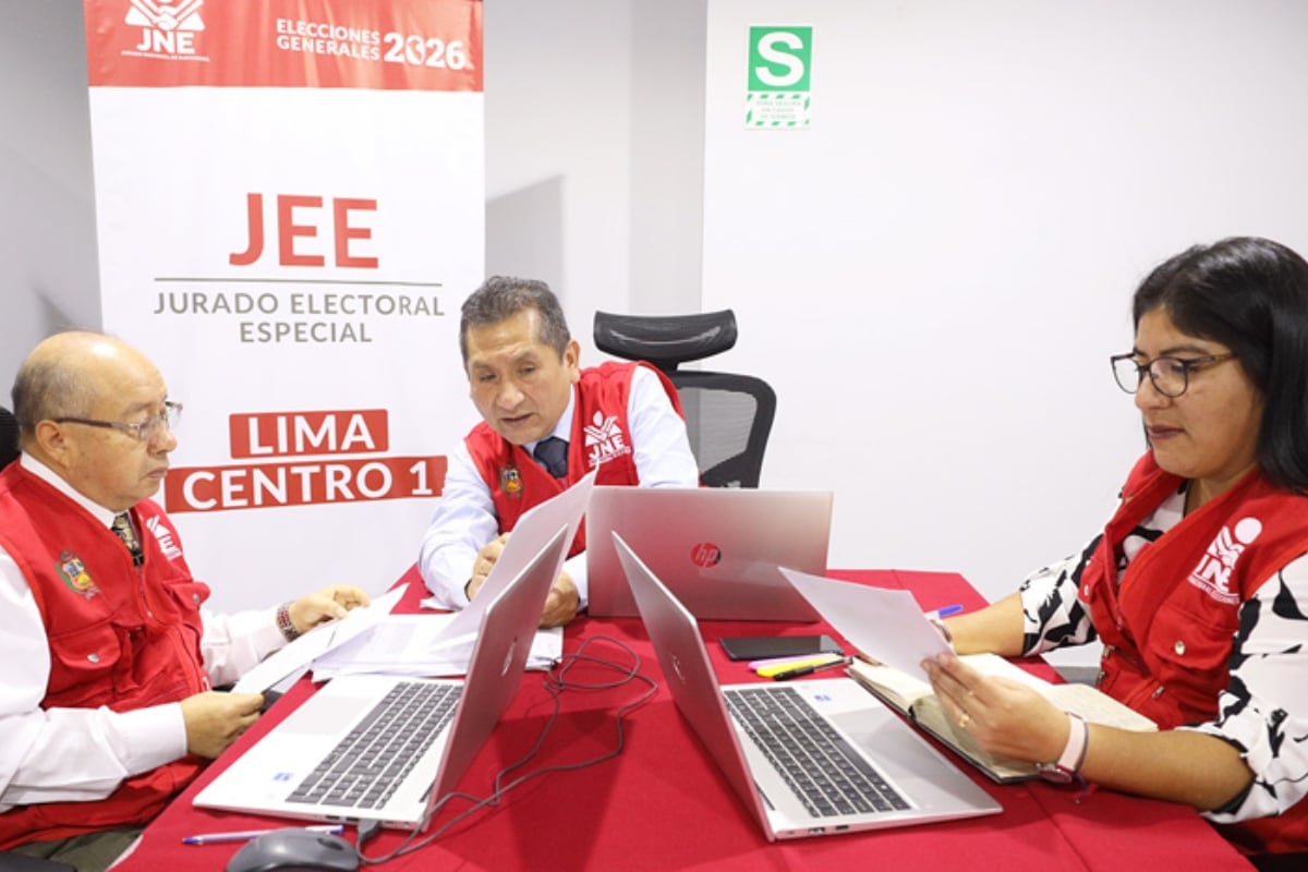 JEE Lima Centro 1 oficializará el cómputo de la segunda elección presidencial de 2026. (Foto: JEE)