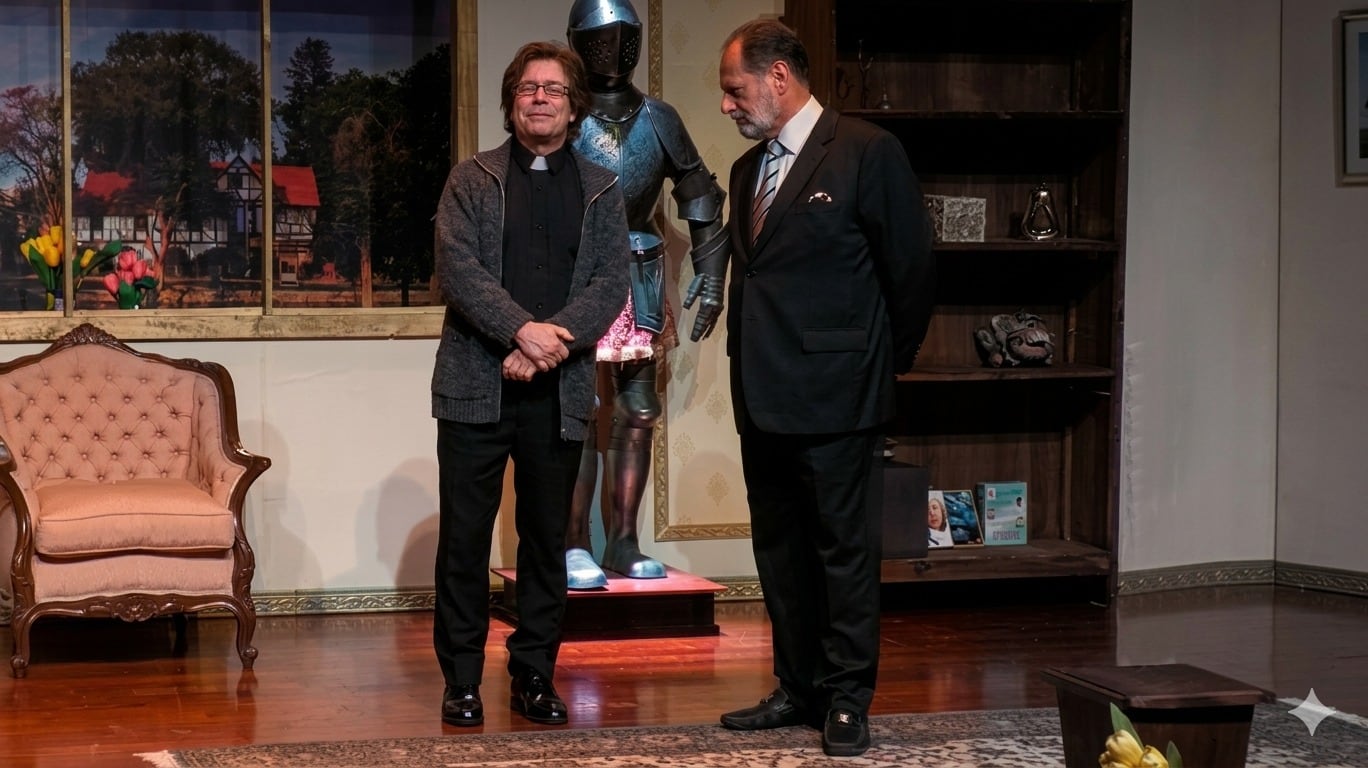 Carlos Bañuelos y Pedro Olórtegui en 'Noche de enredos'