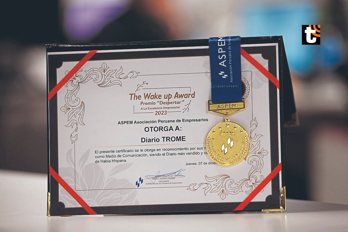 Trome gana premio a la excelencia