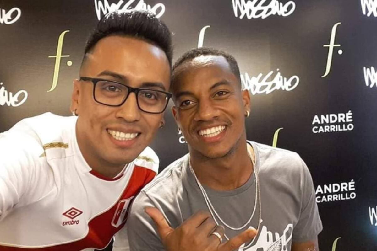 Adán Chumbipuma junto a Carrillo (Foto: Adán Chumbipuma / Instagram)
