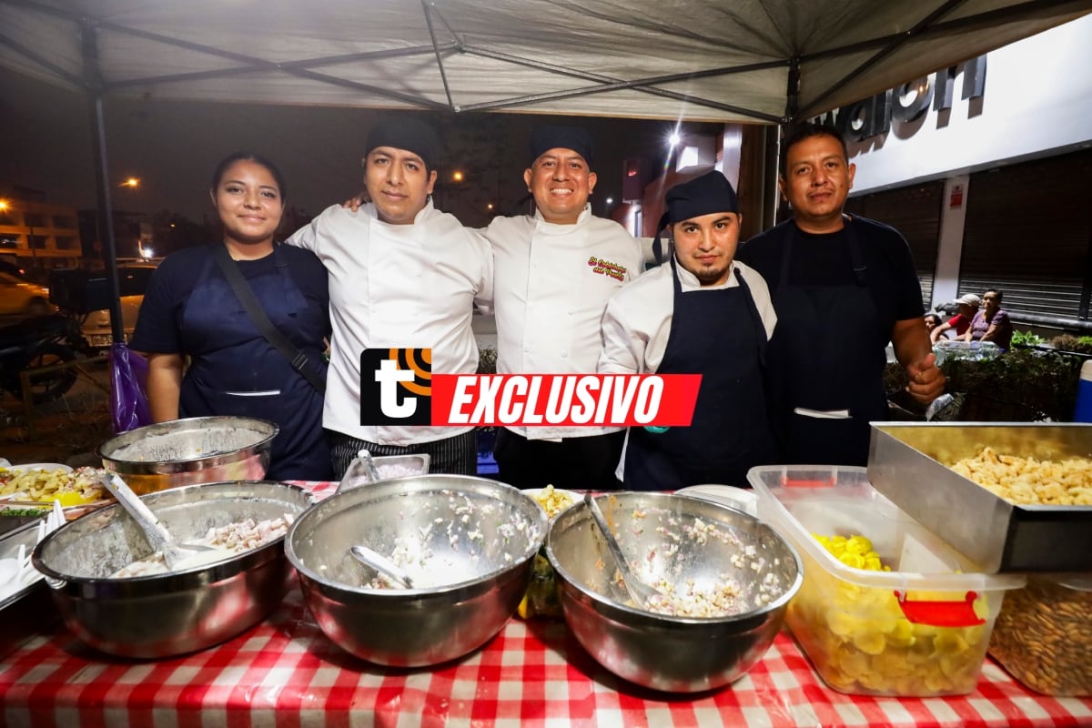 Para él, es fundamental el trabajo en equipo y capacitarlos constantemente. Foto: Lenin Tadeo / Trome.