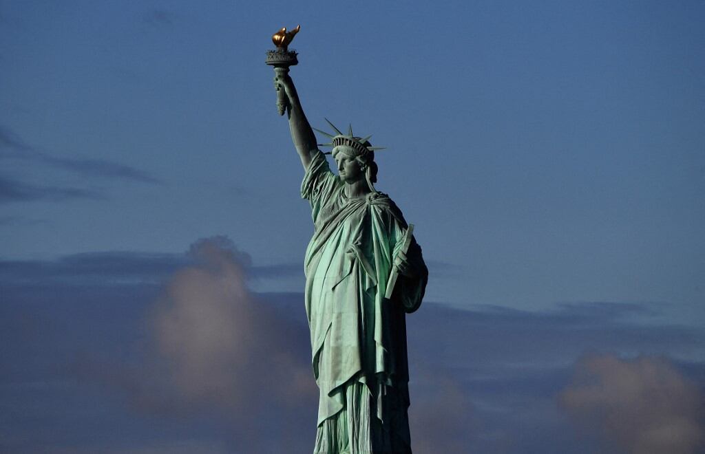 Estatua de la Libertad en Nueva York (Foto: AFP)