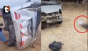 ¡Tragedia en la Panamericana Norte! Despiste de combi deja un muerto y siete heridos