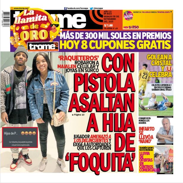 Portada trome