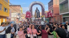 San Martincito recorrió en procesión calles de su distrito