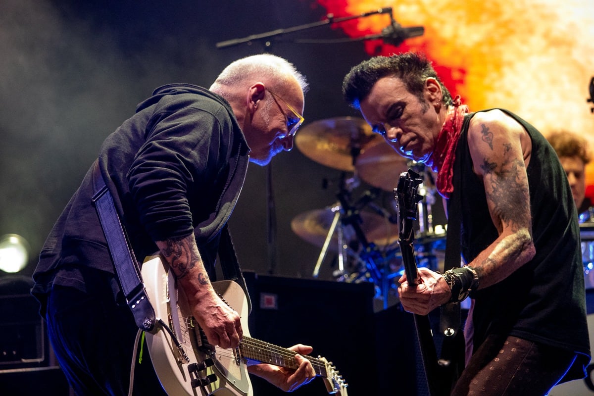 La banda británica deleitó a sus fanáticos en el Estadio de la San Marcos la noche del pasado miércoles. Foto: Raúl Arriarán