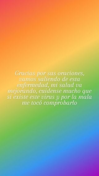 Paty Navidad se pronuncia sobre el coronavirus tras estar hospitalizada. (Foto: @patynavidadoficial).