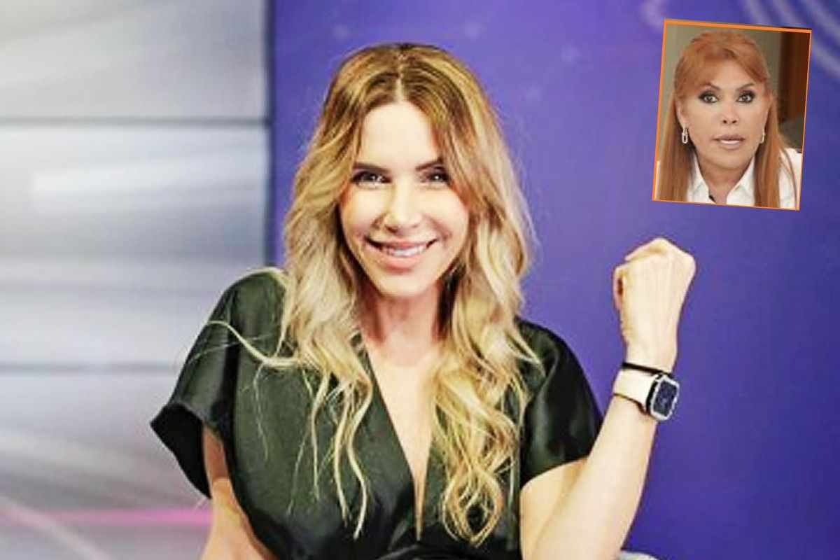 Juliana Oxenford recordó el paso de Magaly Medina por Latina. (Captura TV)
