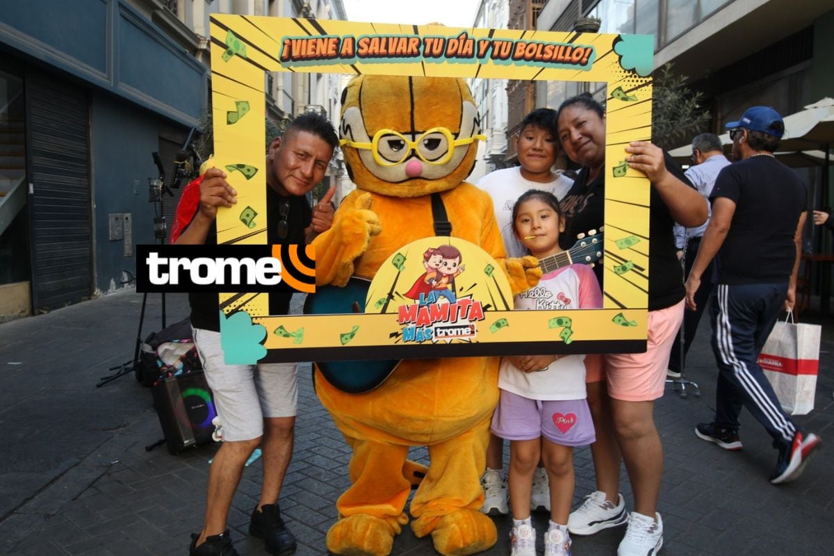 Garfield hace reír a miles con su lives de TikTok. Foto: Martín Herrera/Trome