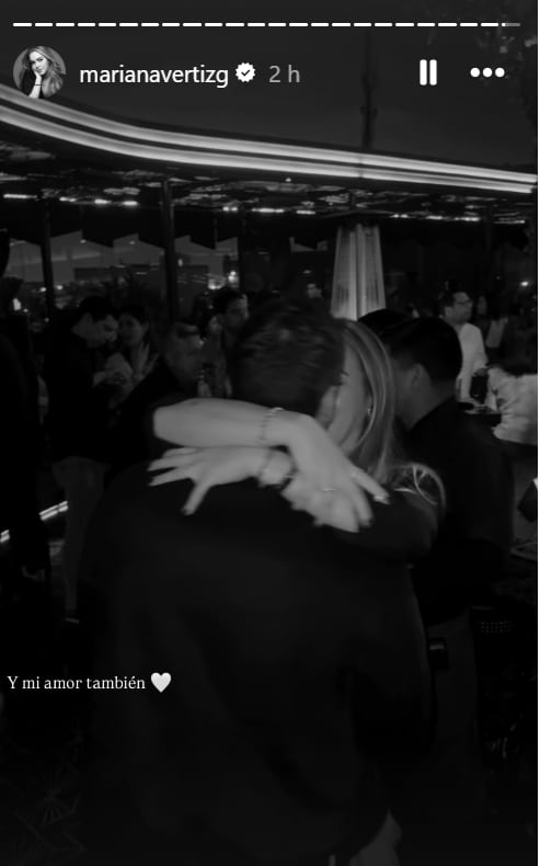 Mariana Vértiz confirma romance con Pancho de Piérola al compartir foto besándose.