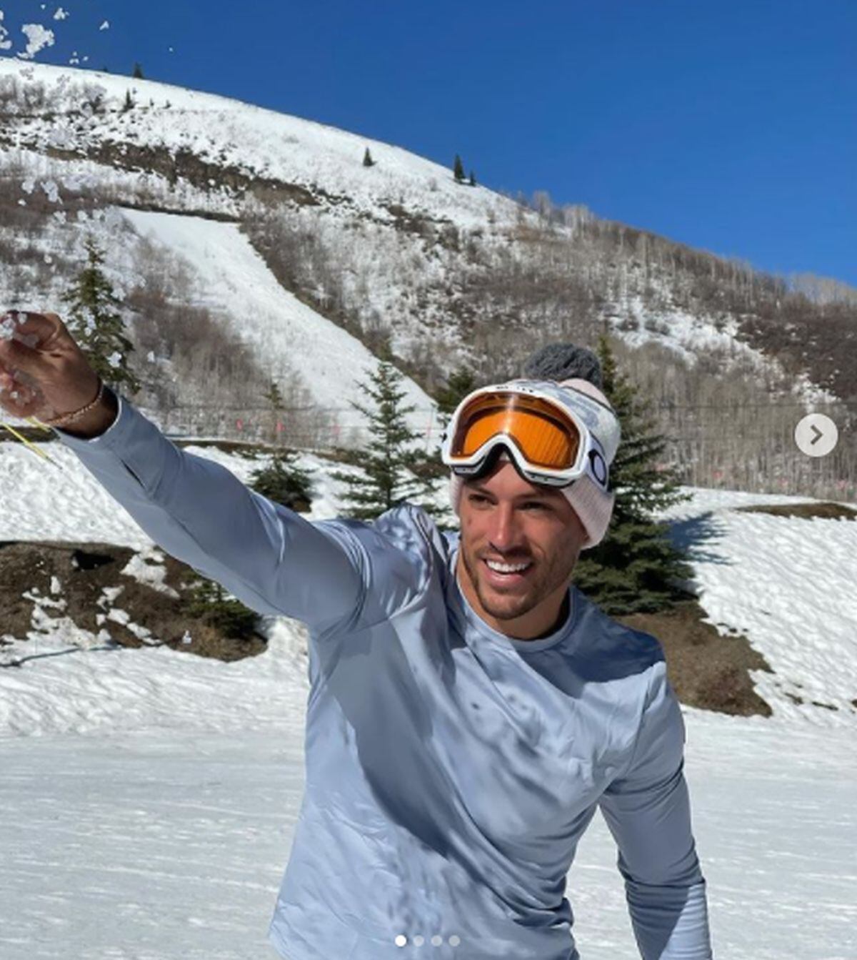 Al muchacho le encanta inmortalizar sus viajes (Foto: Patricio Parodi / Instagram)