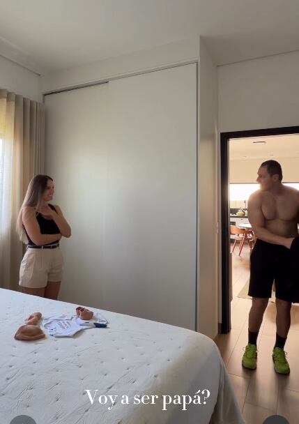 Carol Reali (Cachaza) sorprendió a su pareja André Bankoff al anunciarle que estaba embarazada.