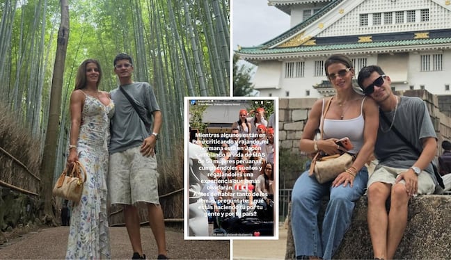 ¡Salió en su defensa! Sergio Baigorria responde a críticas contra Alejandra tras viaje a Japón