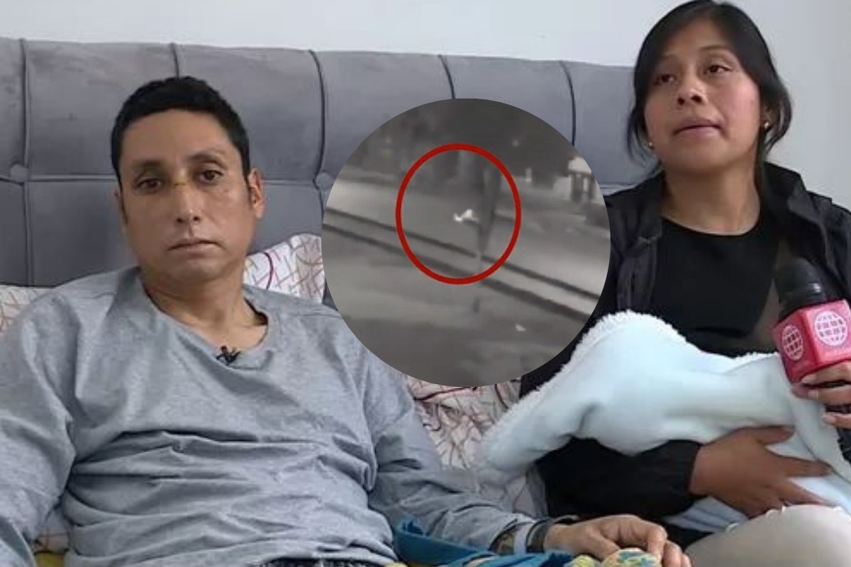 Padre atropellado pide ayuda para identificar responsables. Foto y video: América noticias.