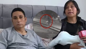 San Juan de Lurigancho: Sale a comprar medicinas para su bebé enfermo y chofer lo atropella violentamente y fuga | VIDEO