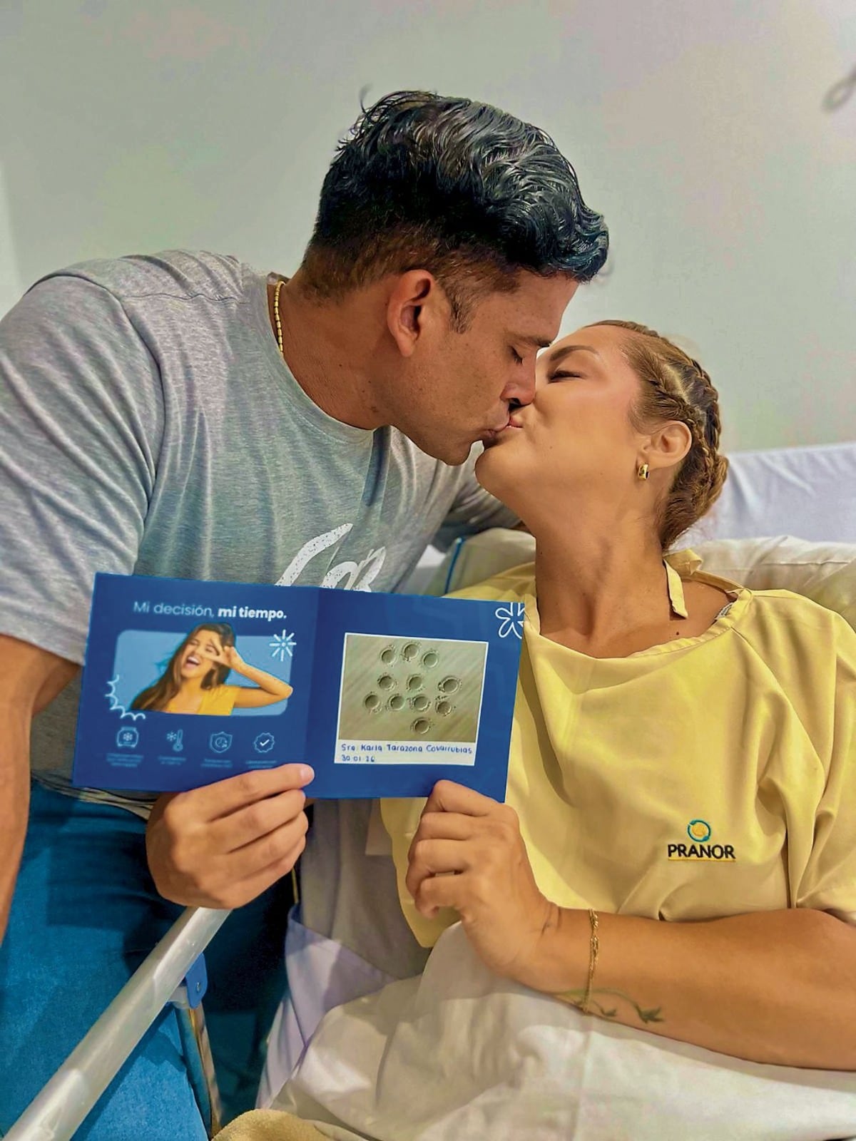 Karla Tarazona y Christian Domínguez