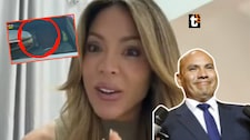 ¿Se ‘chaparon’? Captan afectuoso saludo entre Sheyla y Joaquín Ramírez: “Me parece atractivo”