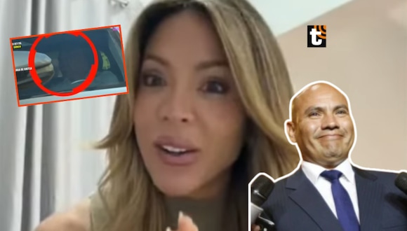 TROME - Captan afectuoso saludo entre Sheyla y Joaquín Ramírez: “Me parece atractivo”