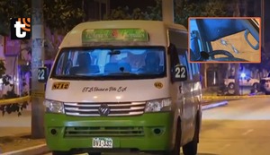 Terror en SJM: sicarios acribillan a chofer y pasajero de combi por no pagar cupo de cinco soles
