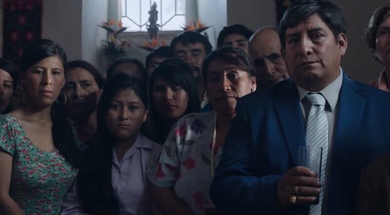 Juan Ubaldo Huamán Paucarmayta en la película "Retablo". (Foto: Captura).