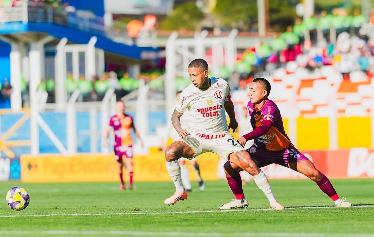 Universitario perdió su invicto en Andahuaylas ante Los Chankas. (Foto: Liga 1)