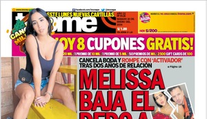 MELISSA BAJA EL DEDO A BAILARÍN