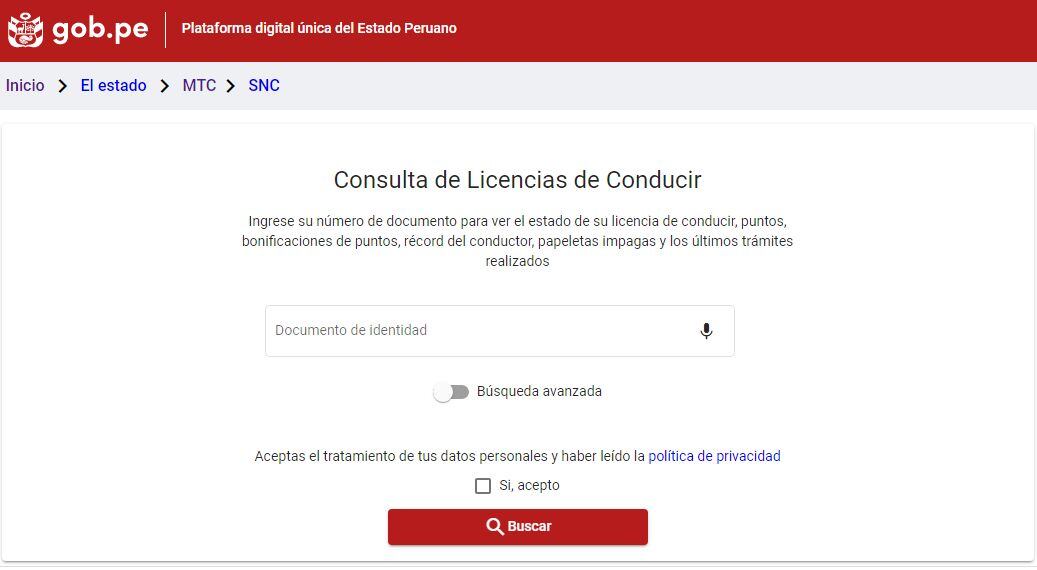 Ahora puedes consultar si tu licencia de conducir está vigente.
