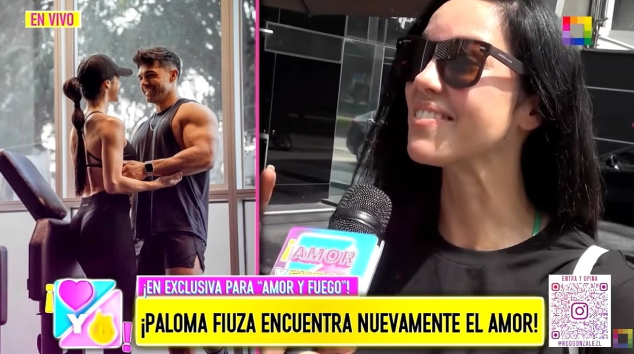 Paloma Fiuza habló sobre su presente sentimental con su galán argentino.