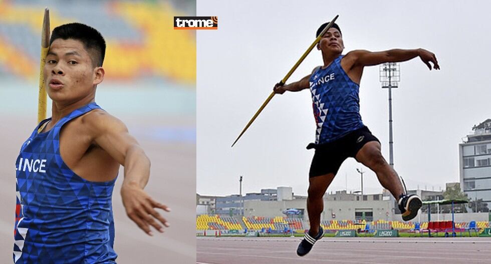 Mauro Valera, el atleta shipibo que marca historia como lanzador de jabalina. (Trome / Legado)