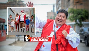 Julio Arroyo, el Papá Noel que sube cerros para que la Navidad llegue a todos los niños