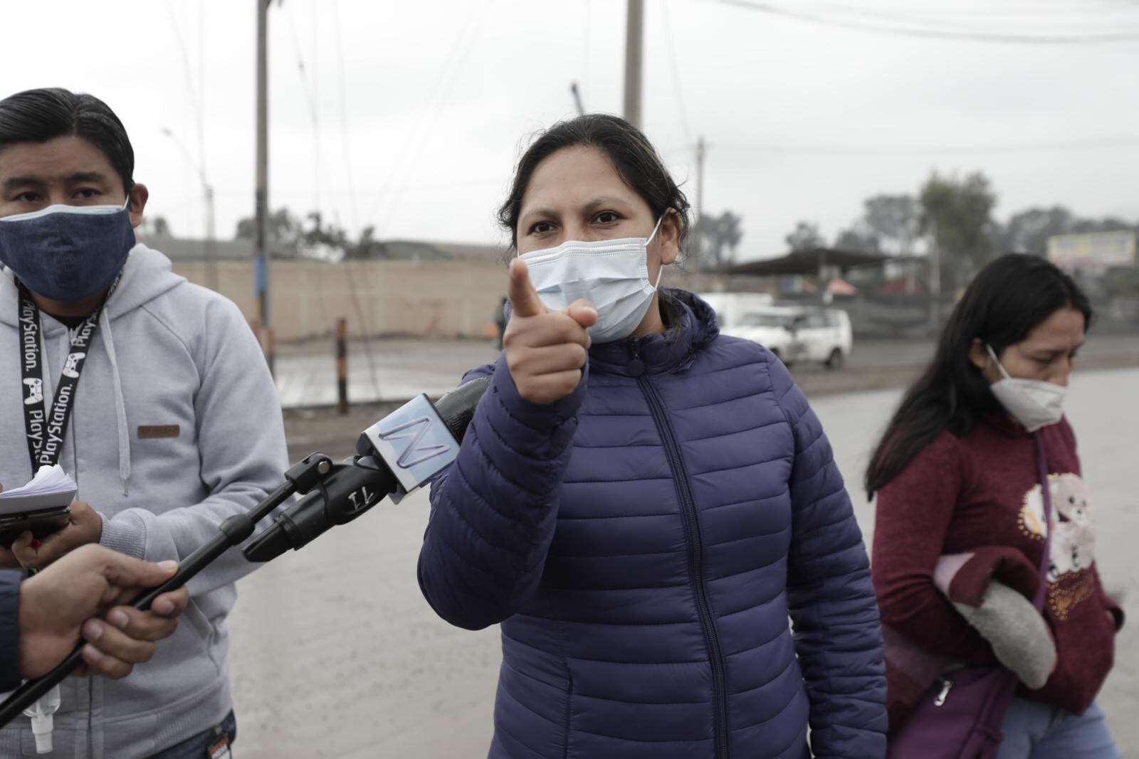 Parientes exigieron que el accidente sea esclarecido por las autoridades. | Foto: Jessica Vicente