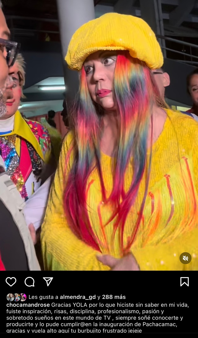 Figuras de la farándula se despiden de Yola Polastri. (Fotos: Instagram))