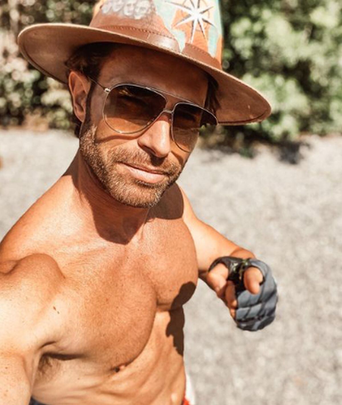 Aunque el actor siempre ha mostrado su trabajada figura en sus redes sociales, esta vez decidió mostrar mucho más (Foto: Sebastián Rulli / Instagram)