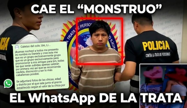 Red criminal captaba menores con falsas ofertas en TikTok