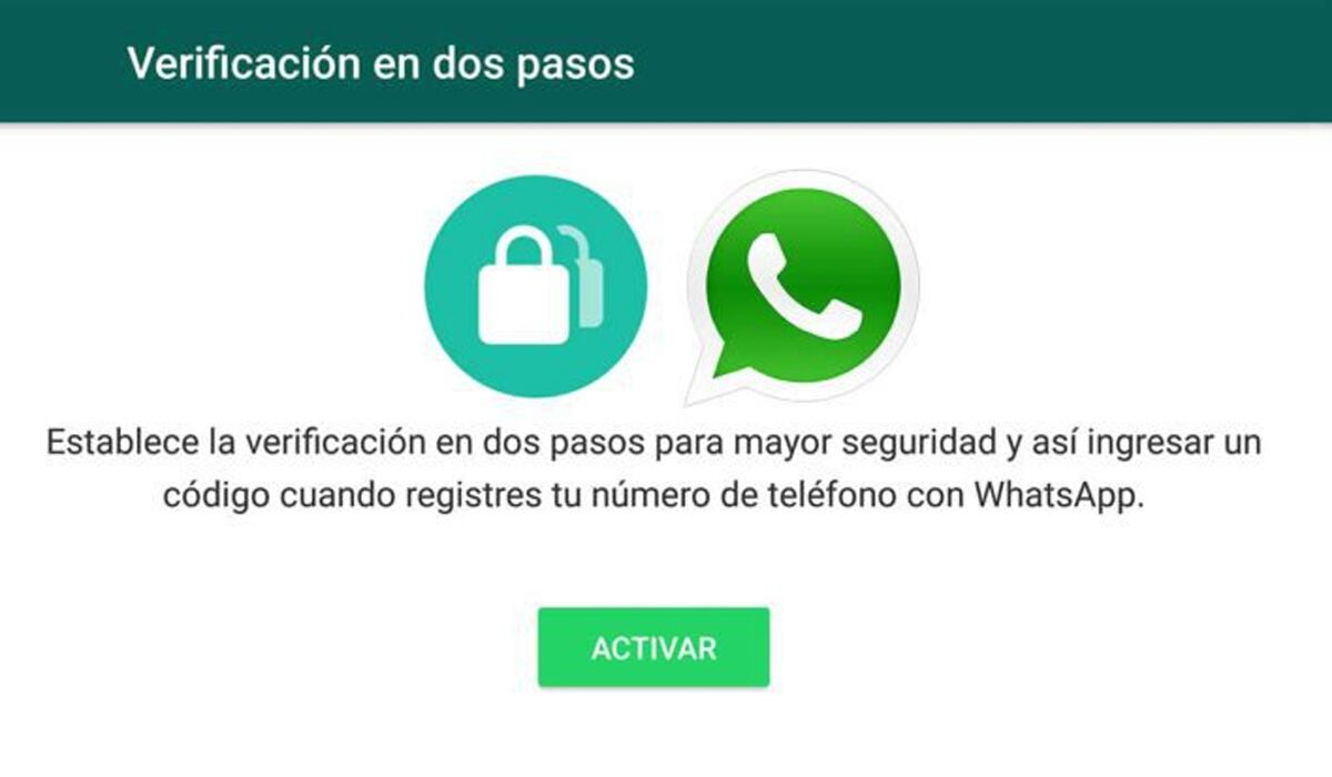 Para que tus conversaciones estén a salvo, deberás activar la verificación en dos pasos. (Foto: WhatsApp)