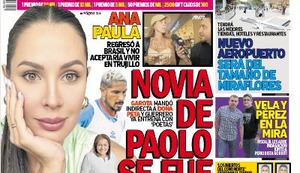 NOVIA DE PAOLO SE FUE LLORANDO