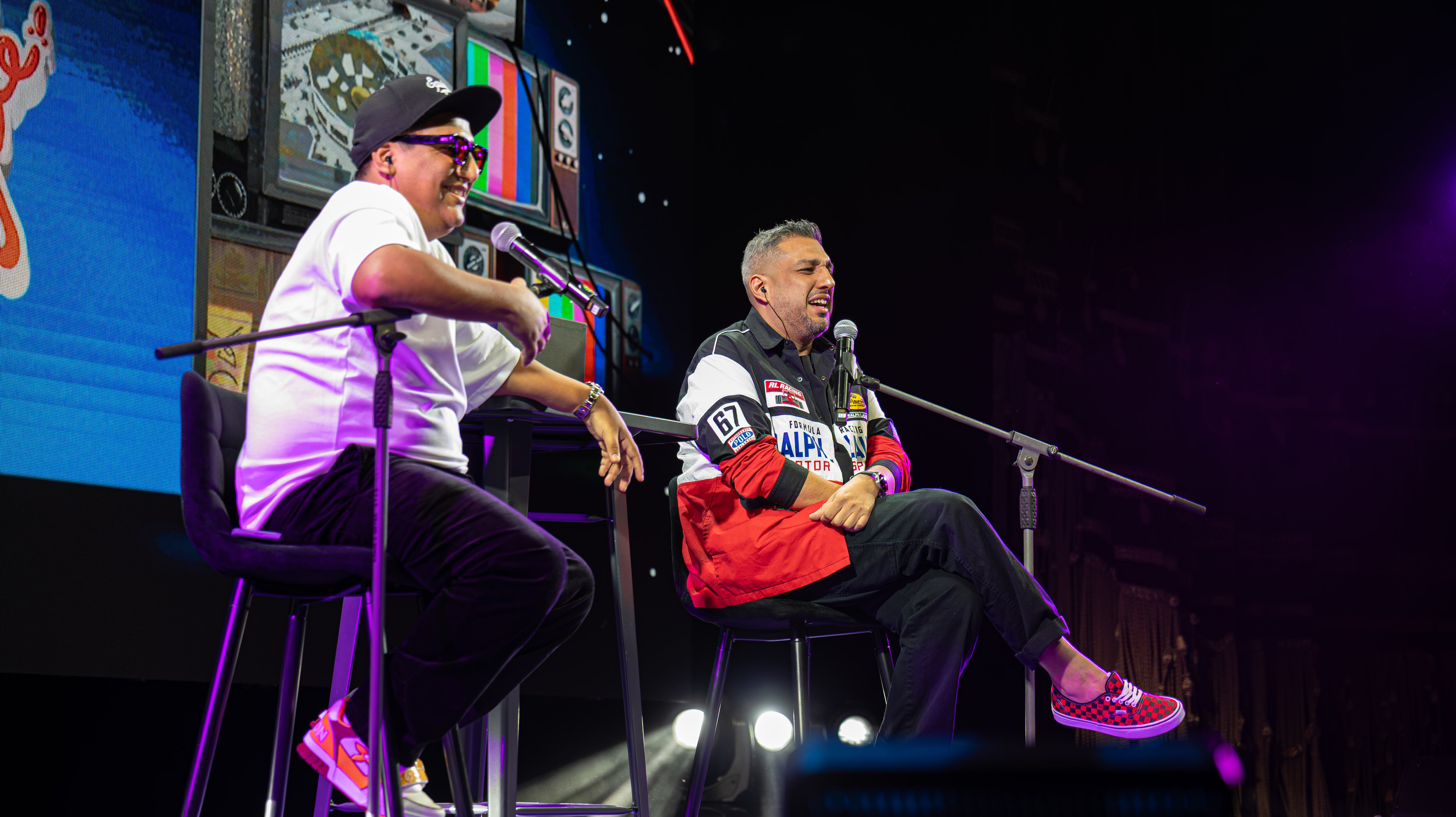 Jorge Luna y Ricardo Mendoza en Milán