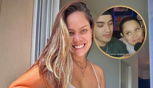 Andrea San Martín está recontra templada y se luce de la manito de su novio trujillano