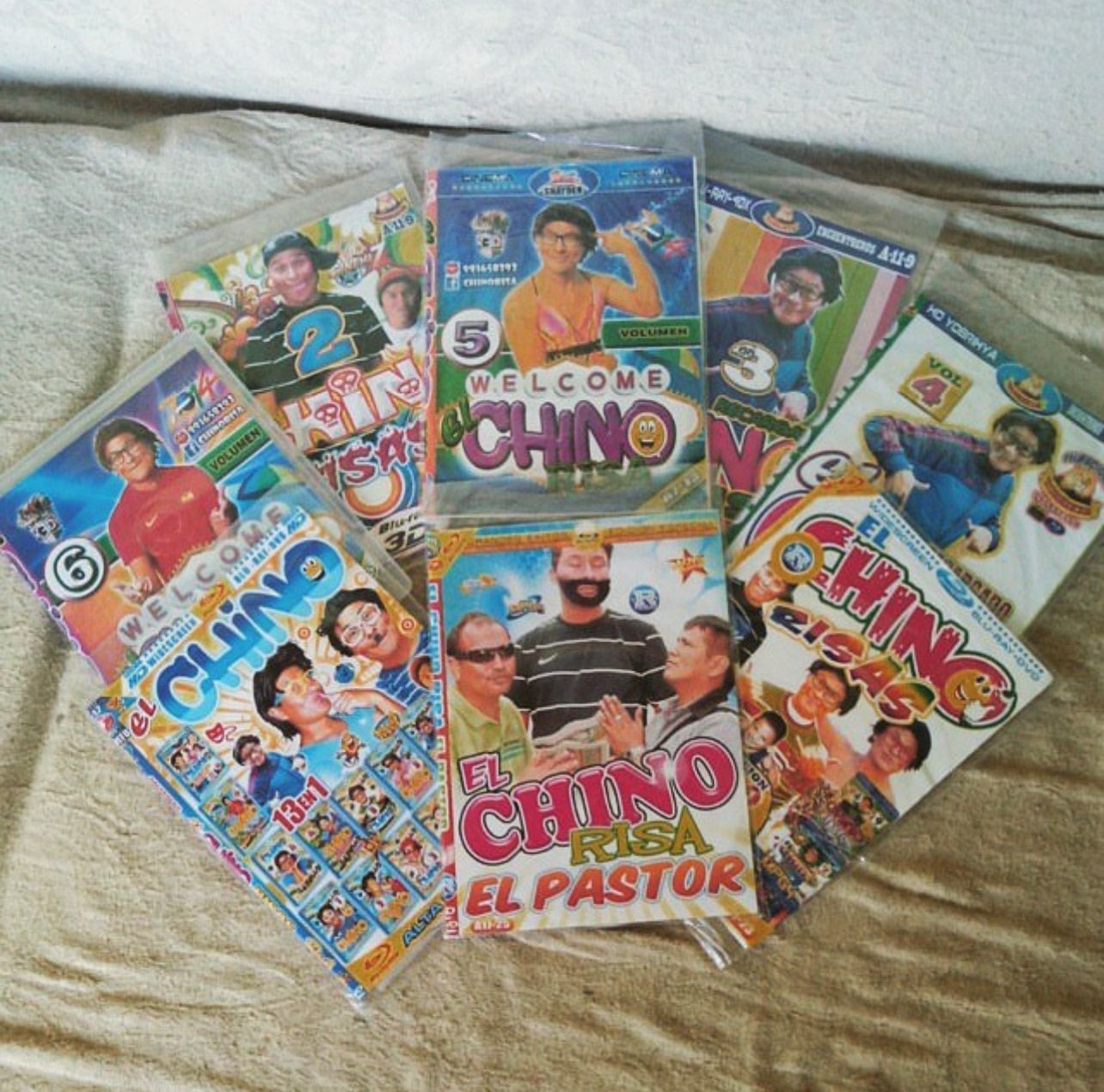 Los discos del 'Chino Risas' se subían a YouTube.