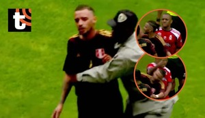 Patricio Arce recibe TREMENDA CACHETADA de reo en la FINAL de la Copa América Penitenciaria