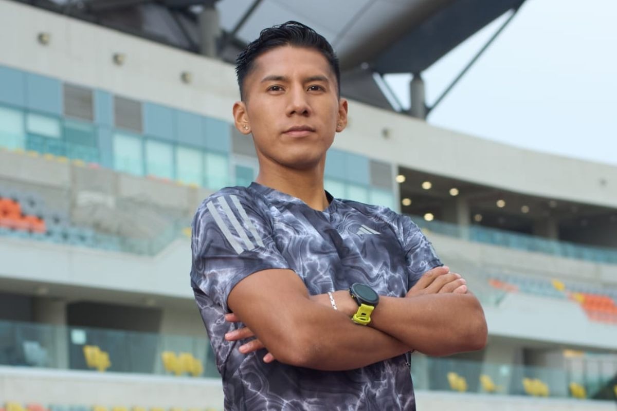 Marchista peruano César Rodríguez.