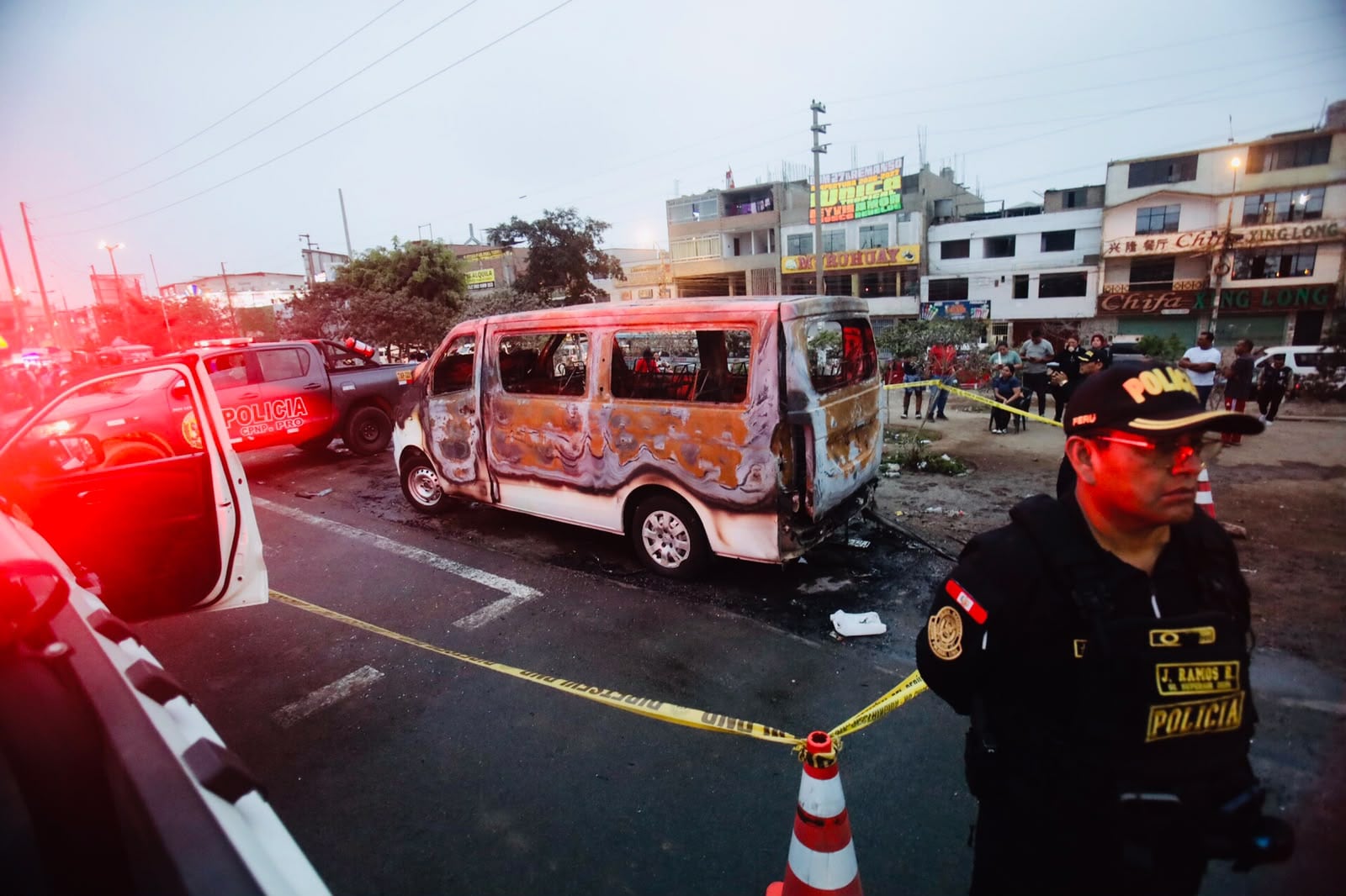 Cayeron los implicados en muerte de chofer en Los Olivos. (@gec/ PNP)