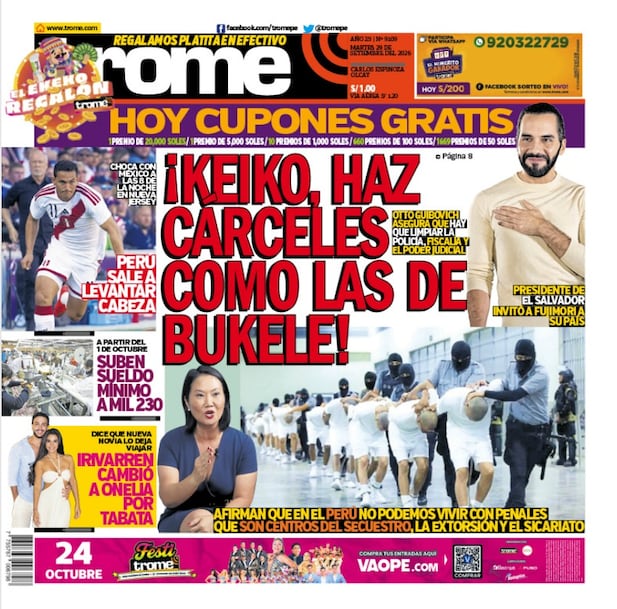 Portada Trome
