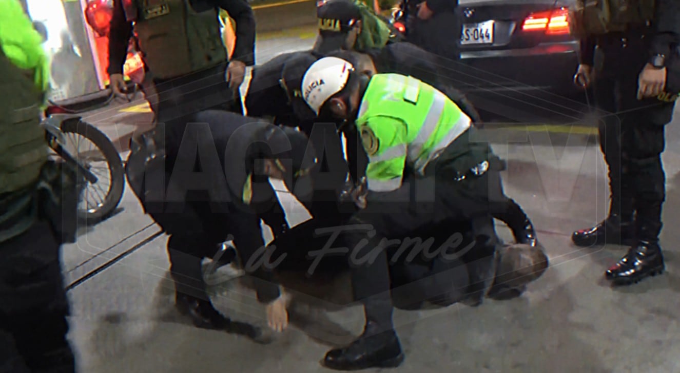 Greg Michel protagoniza fuerte incidente con policías.