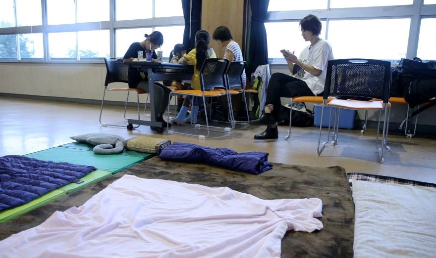 Alumnos de una escuela de Japón (AFP)